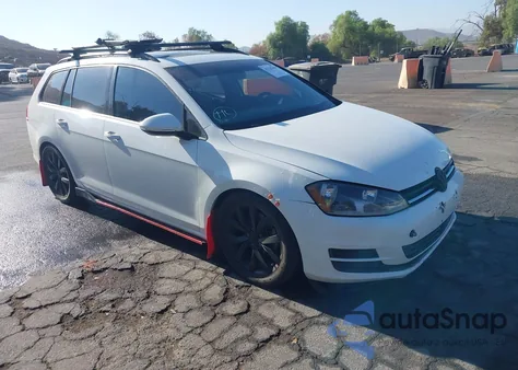 2016 Volkswagen Golf Sportwagen Tsi Limited Edition z USA, uszkodzony, nr VIN 3VWC17AU7GM518907